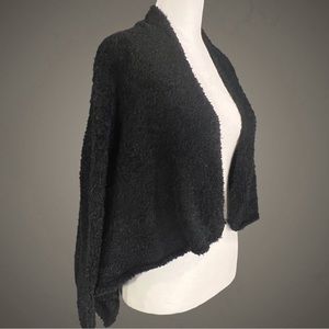 Black Fuzzy Cardigan